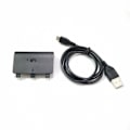 Miniatyrbilde 5 av 7: 2400mAh oppladbar backup-batteripakke med USB-kabel for XBO Black onesize