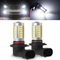 Miniatyrbillede 4 af 5: 1Pc Super Bright H8/H11 33-LED hvid biltågelygte forlygte Dr White light H8/H11