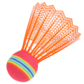 Miniatyrbild 6 av 8: 12 ST Badminton EVA Rainbow Ball Head Nylon Badmintonfjädrar Random Color 12Pcs