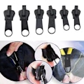 Pikkukuva 3 / 8: 12 kpl 3 kokoa Universal Instant Fix vetoketjun korjaussarja Replaceme Black onesize
