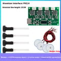 Miniatyrbilde 8 av 8: 4 Spray Luftfukter Type-C USB Mini Luftfukter DIY-sett Tåkeprodusent A2