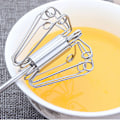 Miniatyrbilde 8 av 8: Halvautomatisk Blander Eggvisp Selvdreiende rustfritt stål Wh black B