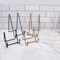 Miniatyrbilde 2 av 8: Iron Art Magazine Display Stativ Oppvaskstativ Tallerken Skål Bilde Fr Black M