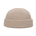 Pikkukuva 1 / 5: Unisex Miesten Naisten Pipo Hattu Lämmin Ribbed Winter Turn Ski Fisherm Khaki one size