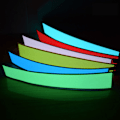 Miniatyrbillede 2 af 8: Fleksibel EL Light Panel Elektroluminescerende Baglys Strip Lam Red 1Pc