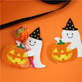 Miniatyrbillede 4 af 5: 50 stk/parti Ghost Pumpkin DIY Halloween Gave Candy Paper Cards Lo 50 pcs onesize