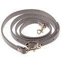 Miniatyrbillede 1 af 5: 120 cm læder skuldertaske Håndtag Pung Strap Håndtasker Bælte Str Gray