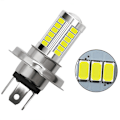 Miniatyrbilde 4 av 5: 2 stk H4 LED-lampe billykt 33 SMD 5630 5730 lyspære Auto Ice blue 2Pcs