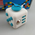 Miniatyrbillede 1 af 5: Ralix Fidget Cube Legetøj Relief Fokus Attention Work Puslespil Blue onesize