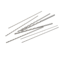 Miniatyrbillede 3 af 7: 1 stk 1,5~5mm diameter ekstra lang HSS lige skaft snegl snoning 0 3*160mm