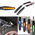 Miniatyrbillede 2 af 5: 2Pc universel flydende motorcykel motorcykel LED blinklys indi Yellow 2Pcs