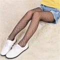 Miniatyrbillede 3 af 5: Pige blonde netstrømper Sorte strømpebukser mesh strømpebukser Jeans N style 2 E