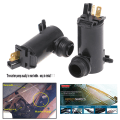 Pikkukuva 5 / 5: 1kpl 12v 24v universal lasinpyyhkijän tuulilasin pyyhkimen pesukone P Black B