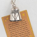 Miniatyrbillede 5 af 8: Blessing Bell Friends Are Angels Ornament Blessing Bell Watch O C one size