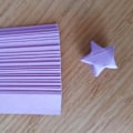 Pikkukuva 2 / 5: Origami Lucky Star -paperinauhat Taitettavat Paperinauhat Värit Multicolor one size