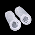Pikkukuva 4 / 5: 2 kpl IBC Nylon -suodatin Ton Barrel Cover Garden Irragin tuuletukseen White ONE SIZE