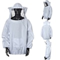 Miniatyrbillede 8 af 8: Biavlerdragter Bomuld Siamese Anti-bidragt M L XL XXL Størrelse f White onesize