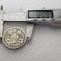 Miniatyrbillede 4 af 5: Ja eller nej Skull Commemorative Coin Souvenir Challenge Coins Col A ONE SIZE