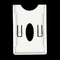 Pikkukuva 1 / 5: Auton korttipidike tuulilasin tunnisteen IC-korttipidikkeeseen autoon White 2(suction cup)