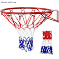 Miniatyrbilde 1 av 5: Standard Basketball Nett Nylon Bøyle Mål Standard Felg For kurv Multicolor 5Pcs
