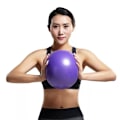 Miniatyrbilde 3 av 5: 25 cm anti-trykk eksplosjonssikker diameter yoga trening gymna pink One Size