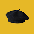 Miniatyrbilde 7 av 8: Mote e Baby Strikket Beret Hatt Ensfarget Barnas Varme Ou Red