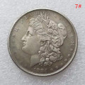 Pikkukuva 7 / 8: 1 kpl 1878-1887 USA Morgan hopeadollari 1 dollarin juhlarahat C 9 One size