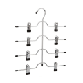 Miniatyrbillede 5 af 5: 6-tiers nederdel Bukser Shorts Bøjler Pladsbesparende No Slip opbevaring 4 layers