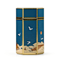 Miniatyrbilde 8 av 8: Sekskantet tinnplate Oppbevaringsboks Lufttett Container Tank Veske for StyleI S StyleI S