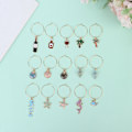 Miniatyrbillede 5 af 5: 15 stk Vinglas Charms Markers Tags Identifikation Wine Bachel Onesize