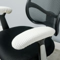 Pikkukuva 1 / 8: Toimistotietokonetuoli Käsinojat Slipcovers Suojat Pehmusteet Flexib White one size