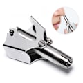 Miniatyrbillede 1 af 5: Manuel næsetrimmer i rustfrit stål Barbering af næse øre hår ansigt onesize
