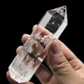 Miniatyrbilde 4 av 8: 1 stk Klar kvarts Crystal Point Natural Wand Prøve Reiki Heal 1Pc One Size
