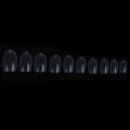 Miniatyrbild 8 av 8: 500 st Short Ellipse Full Cover False Nail Tips Acrylic Gel Ma Nude 500Pcs