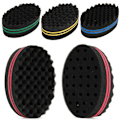 Pikkukuva 1 / 5: Black Man Hair Braider Twist Sponge Fir Afro Dreadlocks Curl Br Losowy kolor one size