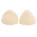 Pikkukuva 1 / 5: 3 paria Triangle Women Bikini Rintapehmusteet Sponge Foam Bra P Beige 3pair