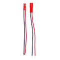 Miniatyrbillede 8 af 8: 20 stk 2 Pin stik han hun jst stik kabel 22 awg ledning fo Onesize