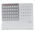 Miniatyrbild 3 av 5: 1 st Metalltillverkning 100 Years Perpetual Calendar Office Sup Silver one size