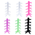 Miniatyrbilde 2 av 8: 5-lags briller Briller Solbriller Vis stativ Holderramme Transparent one size