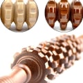 Miniatyrbillede 3 af 5: Hold musen over billedet for at zoome Wood-Stick-Massager-Roller-Body-M Wood
