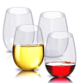Miniatyrbillede 4 af 8: 4 Stk Ubrydelige Vinglas Splintfri Plast Glas Sikker A 4PCS