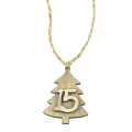 Miniatyrbilde 5 av 5: 48stk juleadventskalenderposer Pynt 1-24 Tre Brown 48 Pcs