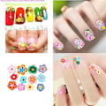 Pikkukuva 5 / 5: 1000 kpl 3D-hedelmäeläimet, slice savi, tee-se nail art Tarra D