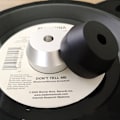 Miniatyrbild 4 av 5: 45 RPM Adapter Hållbar Solid Aluminium Center Adapter för 7 tum Silver