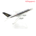 Miniatyrbillede 1 af 8: Original model A380 airbus fly modelfly Diecast Mode Singapore One Size