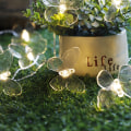 Pikkukuva 6 / 8: Butterfly LED Fairy String Lights Paristo Häät Joulu Joulukuu Yellow one size