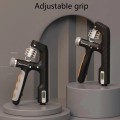 Miniatyrbild 2 av 8: 10-100 kg A-typ justerbart handgrepp Power Tungt grepp Black OneSize
