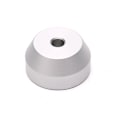 Miniatyrbild 1 av 5: 45 RPM Adapter Hållbar Solid Aluminium Center Adapter för 7 tum Silver