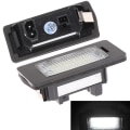 Miniatyrbillede 3 af 5: Led bil nummerplade lys baglygter Nummerplade lampe til E White Onesize