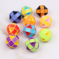 Miniatyrbild 4 av 5: 1st 3D Magic Cube Kid Pedagogisk Magic Snake Linjal Rubic Cube Orange 2#